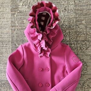 MONNALISA girls Ruffle Jacket Size 6